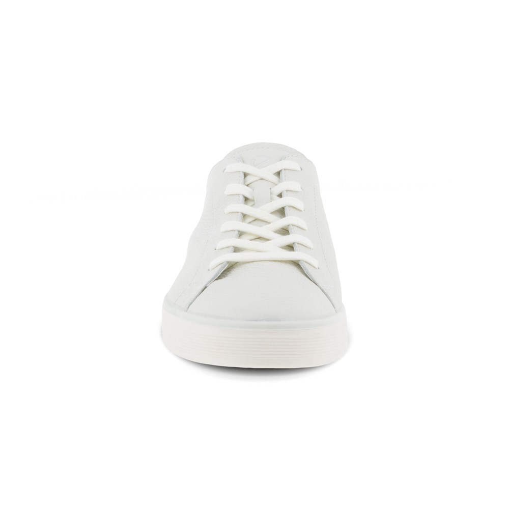 Tenis Hombre - ECCO Street Tray Laced - Blancos - ONG960185